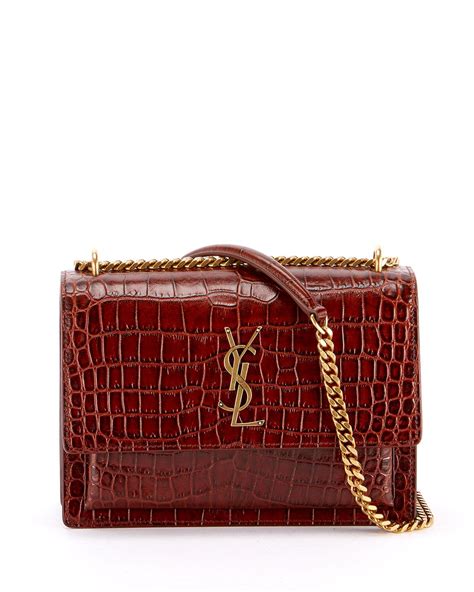 ysl monogram all over bag|YSL monogram shoulder bag.